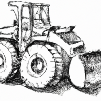 wheel loader